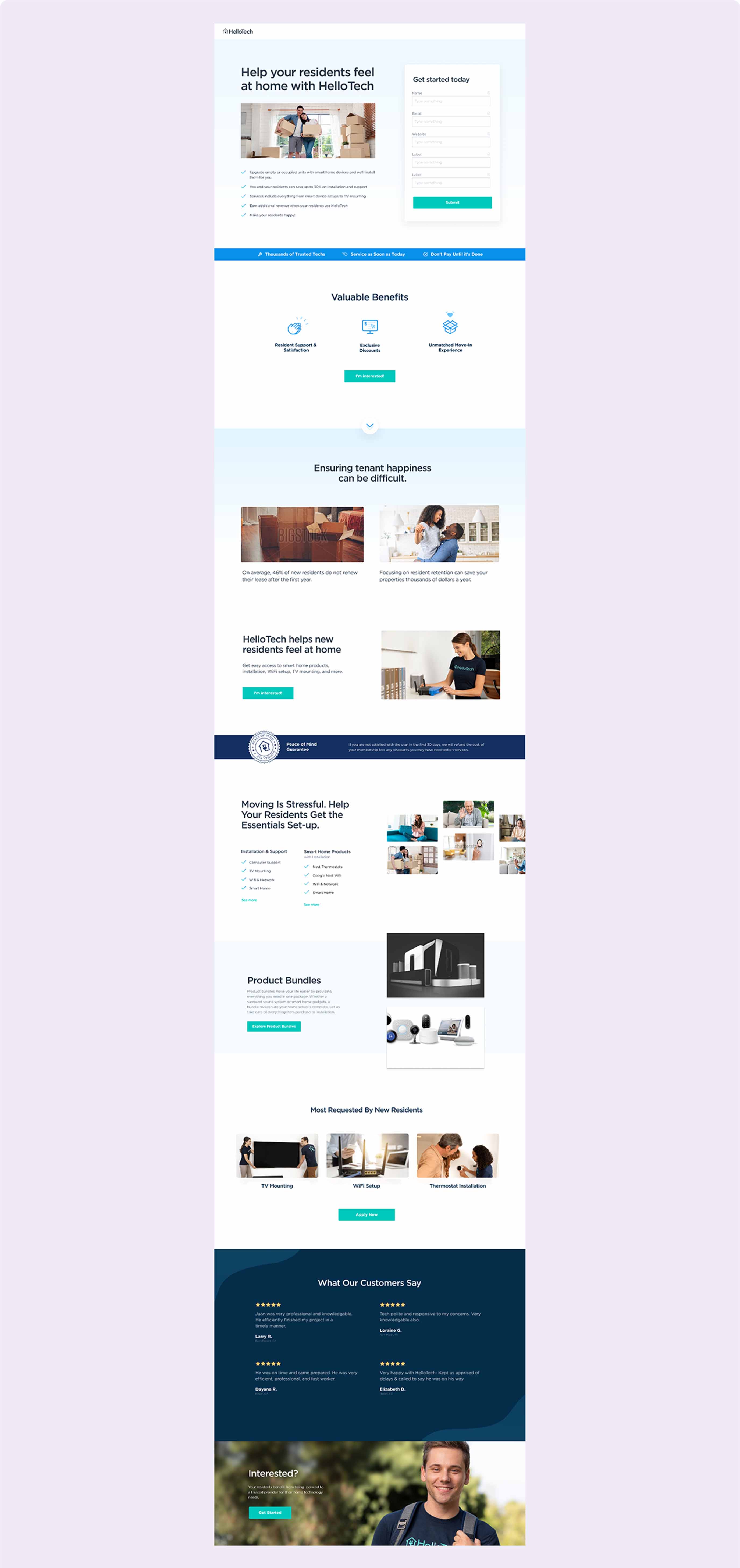 Landing Pages